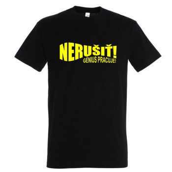 Nerušiť génius pracuje