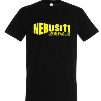 Nerušiť génius pracuje