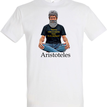 Aristoteles Tričko s citátom