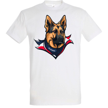 Nemecký Ovčiak So Slovenskou vlajkou