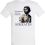 Sokrates biele tričko