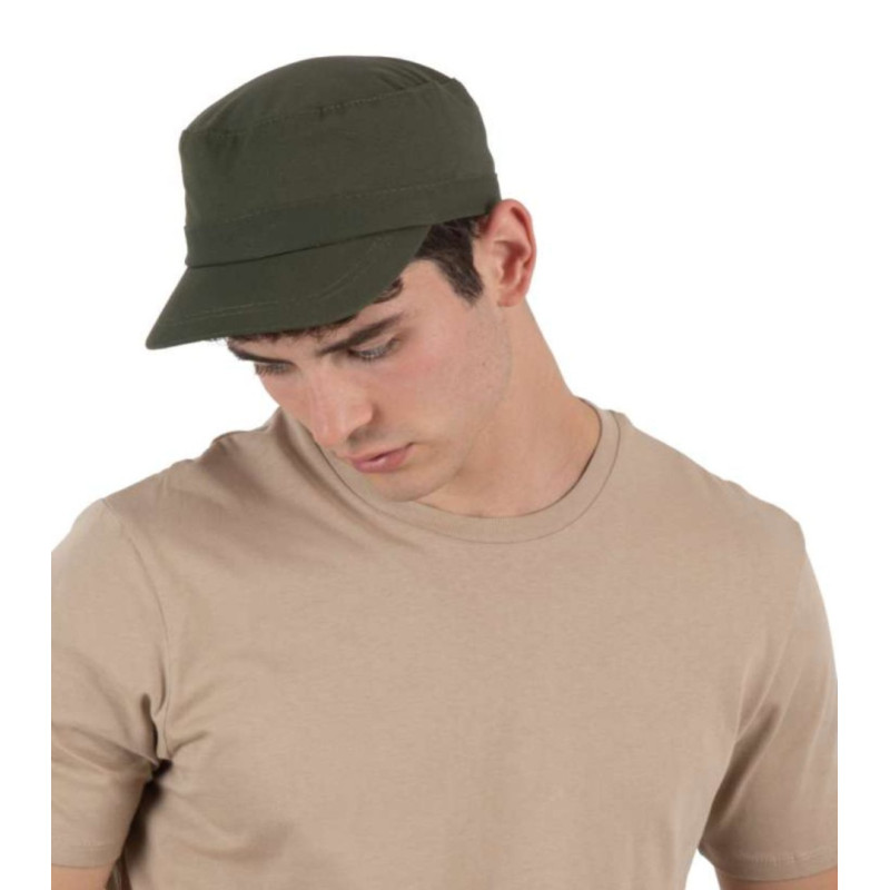 Šiltovka z bavlny 3 panelová Havana - bez potlače